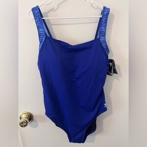 NWT TYR Women's TYR Sonoma Square Neck Controlfit UPF 50+ Swimsuit TSQSN7A 20